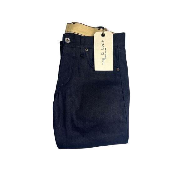 2-57 RAG & BONE Men's Indigo Jeans Selvedge Straight 29x34